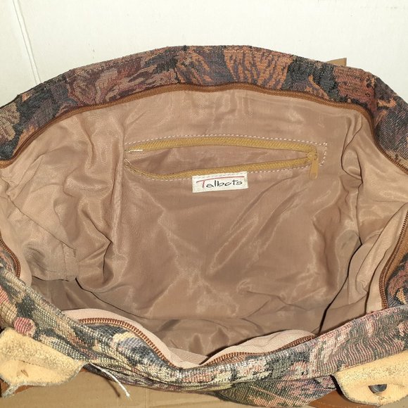 Talbots Fall Bag Bowler Style Handle - Picture 5 of 5